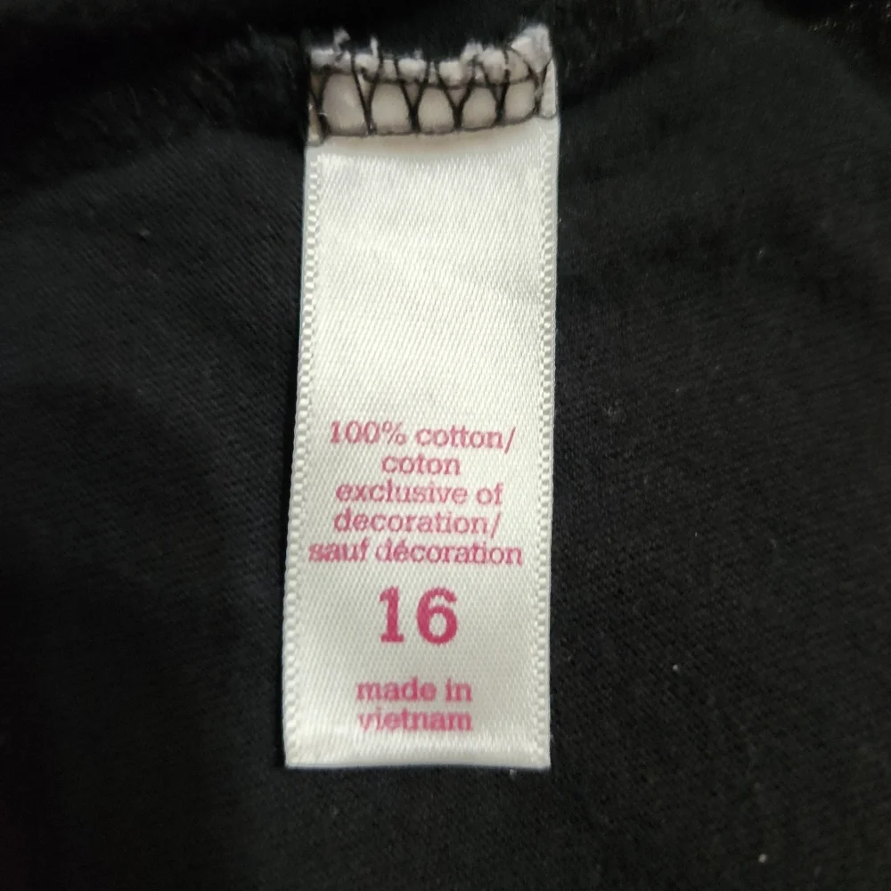 Justice girls T-shirt size 16